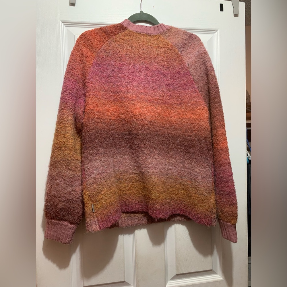 Eddie Bauer Oversized Ombré Sweater